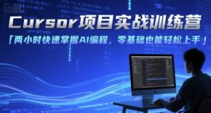 Cursor项目实战训练营，两小时快速掌握AI编程，零基础也能轻松上手 – 战狼项目网_分享创业资讯_最新网络项目资源-生财有道