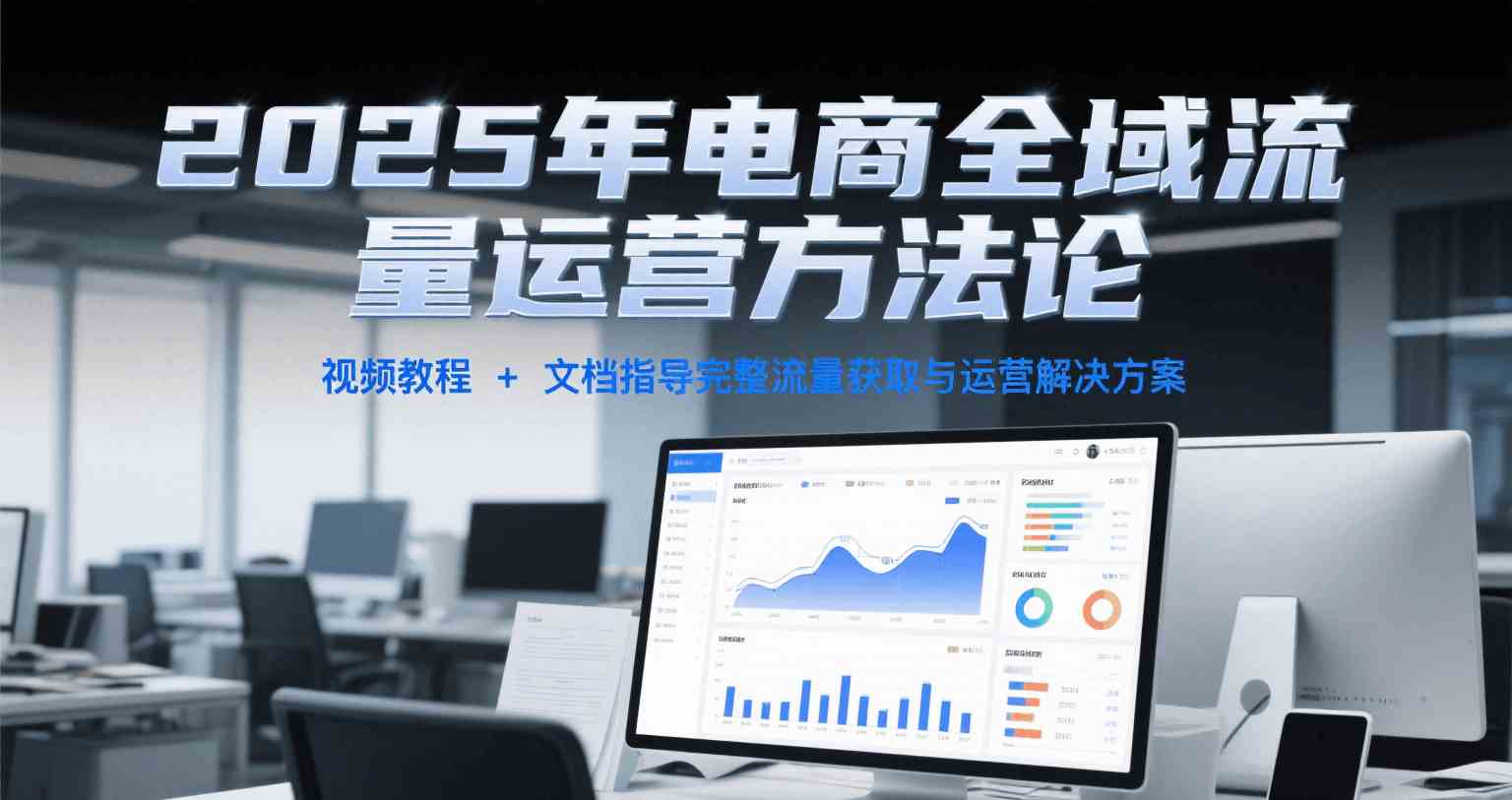 2025年电商全域流量运营方法论，视频教程+文档指导完整流量获取与运营解决方案 – 战狼项目网_分享创业资讯_最新网络项目资源-生财有道