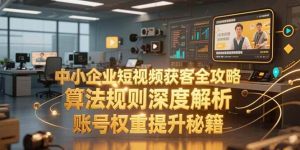 中小企业短视频获客全攻略，算法规则深度解析，账号权重提升秘籍 – 战狼项目网_分享创业资讯_最新网络项目资源-生财有道