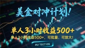 长久稳定的撸美金项目，平均3小时收入 500+，可公司实地考察实地操作！ – 战狼项目网_分享创业资讯_最新网络项目资源-生财有道