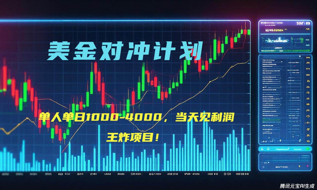 2025年最暴力项目“美金先登计划”最新最强对冲战法，每日实际收益1K-4K – 战狼项目网_分享创业资讯_最新网络项目资源-生财有道