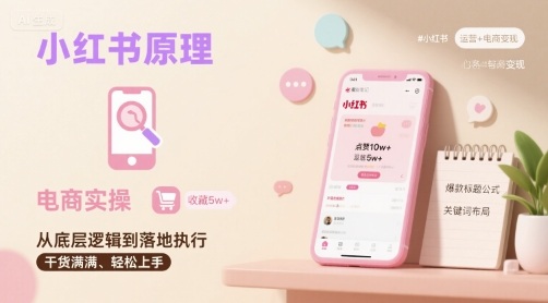 小红书原理以及详细实操流程，小红书电商教程 – 战狼项目网_分享创业资讯_最新网络项目资源-生财有道