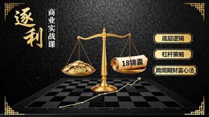 《逐 利》商业实战课，底层逻辑、杠杆策略、18锦囊，跨周期财富心法 – 战狼项目网_分享创业资讯_最新网络项目资源-生财有道