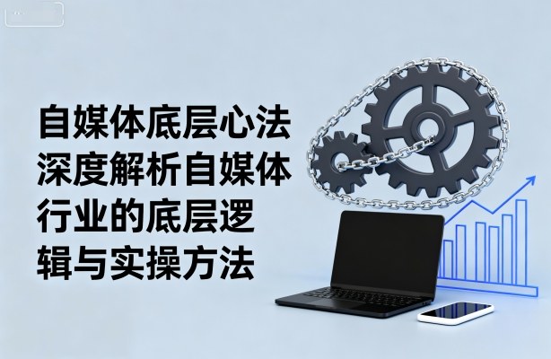 自媒体底层心法，深度解析自媒体行业的底层逻辑与实操方法 – 战狼项目网_分享创业资讯_最新网络项目资源-生财有道