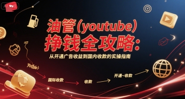 油管(youtube)挣钱全攻略：从开通广告收益到国内收款的实操指南（更新） – 战狼项目网_分享创业资讯_最新网络项目资源-生财有道