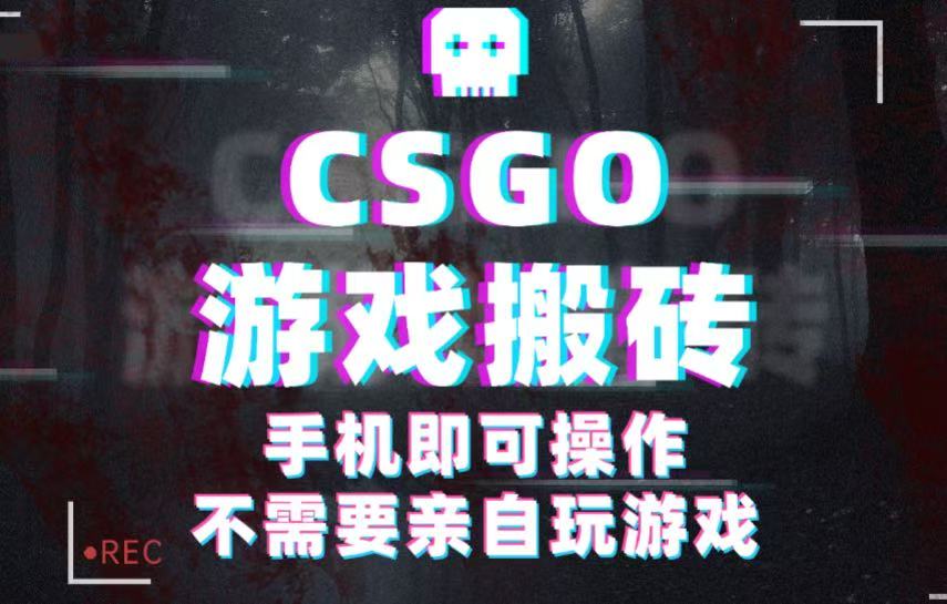 CSGO游戏挂机捡漏，单日扫货500+，年底小高峰上车可吃肉，手机即可操作兼职副业 – 战狼项目网_分享创业资讯_最新网络项目资源-生财有道