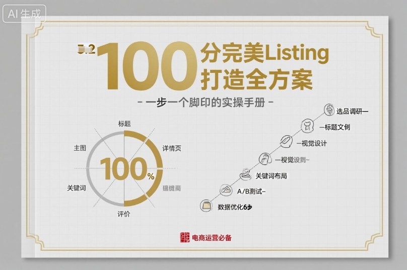 100分完美Listing打造全方案，想要完美listing必须是需要一步一个脚印的 – 战狼项目网_分享创业资讯_最新网络项目资源-生财有道