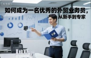 如何成为一名优秀的外贸业务员,从新手到专家 – 战狼项目网_分享创业资讯_最新网络项目资源-生财有道