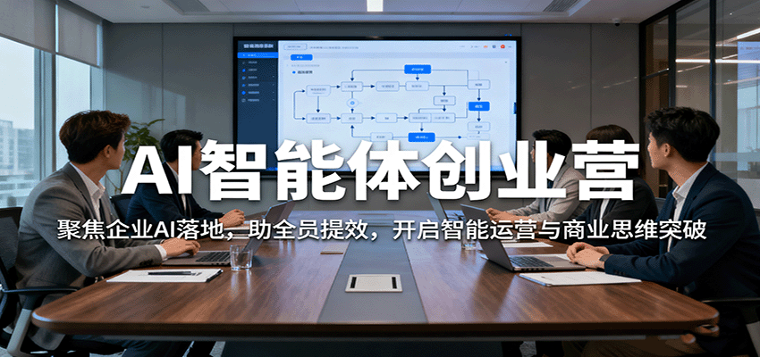 AI智能体创业营：聚焦企业AI落地，助全员提效，开启智能运营与商业思维突破 – 战狼项目网_分享创业资讯_最新网络项目资源-生财有道