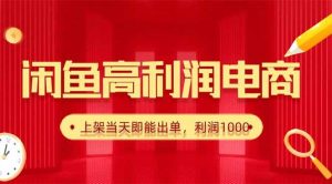闲鱼卖爆款货源，每天利润1000，上架即出单 – 战狼项目网_分享创业资讯_最新网络项目资源-生财有道