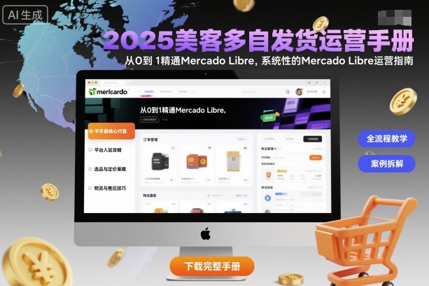2025美客多自发货运营手册：从0到1精通Mercado Libre，系统性的Mercado Libre运营指南 – 战狼项目网_分享创业资讯_最新网络项目资源-生财有道