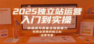 2025独立站运营入门到实操，快速成为具备全链路能力和商业思维的独立站运营专家 – 战狼项目网_分享创业资讯_最新网络项目资源-生财有道