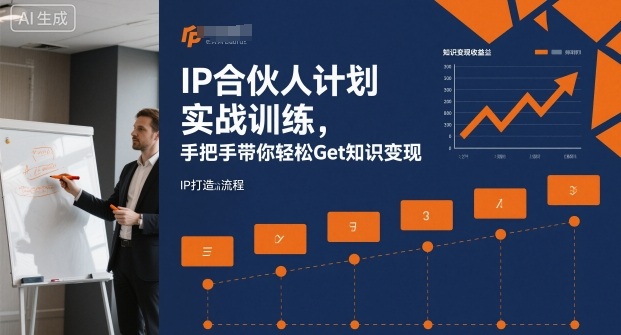 IP合伙人计划实战训练，手把手带你轻松Get知识变现 – 战狼项目网_分享创业资讯_最新网络项目资源-生财有道