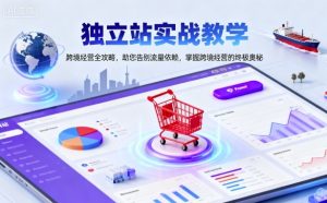 独立站实战教学，跨境经营全攻略，助您告别流量依赖，掌握跨境经营的终极奥 – 战狼项目网_分享创业资讯_最新网络项目资源-生财有道