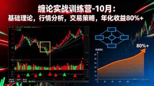 缠论实战训练营-10月：基础理论，行情分析，交易策略，年化收益80%+ – 战狼项目网_分享创业资讯_最新网络项目资源-生财有道