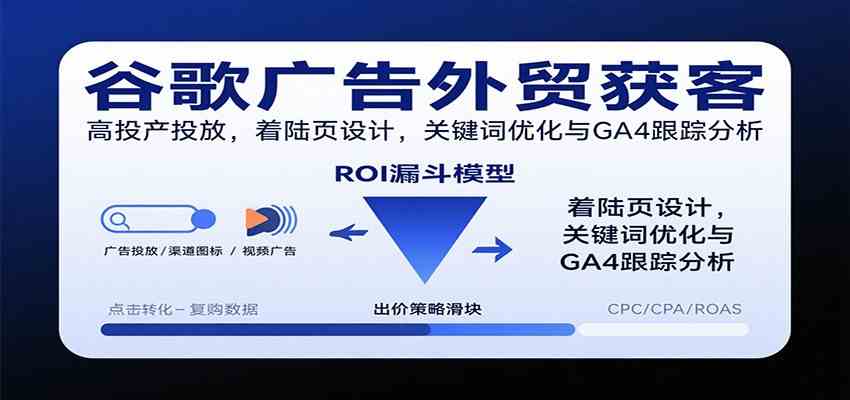 谷歌广告外贸获客，高投产投放，着陆页设计，关键词优化与GA4跟踪分析 – 战狼项目网_分享创业资讯_最新网络项目资源-生财有道