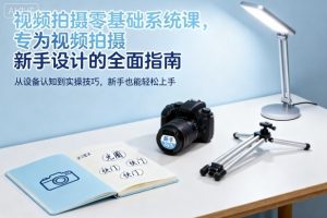 视频拍摄零基础系统课，专为视频拍摄新手设计的全面指南 – 战狼项目网_分享创业资讯_最新网络项目资源-生财有道