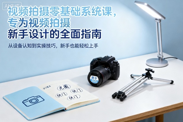 视频拍摄零基础系统课，专为视频拍摄新手设计的全面指南 – 战狼项目网_分享创业资讯_最新网络项目资源-生财有道