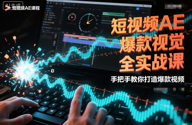 短视频AE爆款视觉全实战课，手把手教你打造爆款视频 – 战狼项目网_分享创业资讯_最新网络项目资源-生财有道