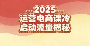 2025小红书运营电商课：新手实战＋冷启动＋流量揭秘 – 战狼项目网_分享创业资讯_最新网络项目资源-生财有道