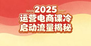 2025小红书运营电商课：新手实战＋冷启动＋流量揭秘 – 战狼项目网_分享创业资讯_最新网络项目资源-生财有道