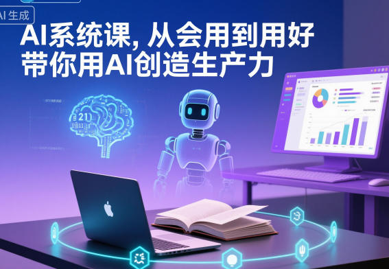 AI系统课，从会用到用好，带你用AI创造生产力 – 战狼项目网_分享创业资讯_最新网络项目资源-生财有道