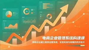 电商企业管理系统构建课:帮助企业建立高效运营系统,实现利润与规模的同步跃升 – 战狼项目网_分享创业资讯_最新网络项目资源-生财有道