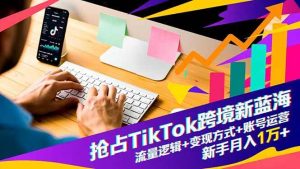 抢占TikTok跨境新蓝海：流量逻辑+变现方式+账号运营，新手月入1万+ – 战狼项目网_分享创业资讯_最新网络项目资源-生财有道