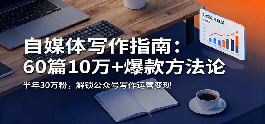 自媒体写作指南：60篇10万+爆款方法论，半年30万粉，解锁公众号写作运营变现 – 战狼项目网_分享创业资讯_最新网络项目资源-生财有道