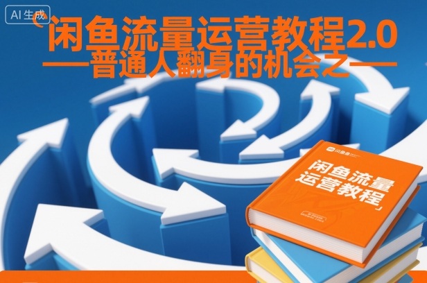 闲鱼流量运营教程2.0——普通人翻身的机会之一 – 战狼项目网_分享创业资讯_最新网络项目资源-生财有道