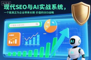 现代SEO与AI实战系统，一个能真正为企业带来长期价值的SEO战略（英语+中文字幕） – 战狼项目网_分享创业资讯_最新网络项目资源-生财有道