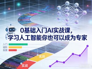 0基础入门AI实战课，学习人工智能你也可以成为专家 – 战狼项目网_分享创业资讯_最新网络项目资源-生财有道