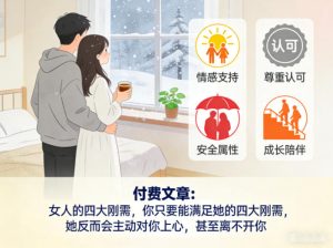 付费文章：女人的四大刚需，你只要能满足她的四大刚需，她反而会主动对你上心，甚至离不开你 – 战狼项目网_分享创业资讯_最新网络项目资源-生财有道