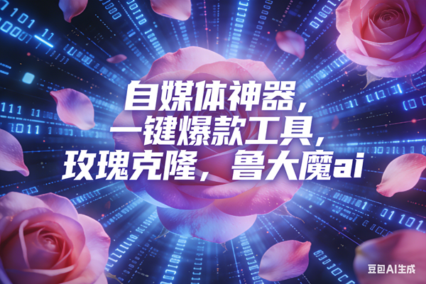 ai鲁大魔，自媒体必备的软件，玫瑰克隆神器，一键爆款，详细教程 – 战狼项目网_分享创业资讯_最新网络项目资源-生财有道