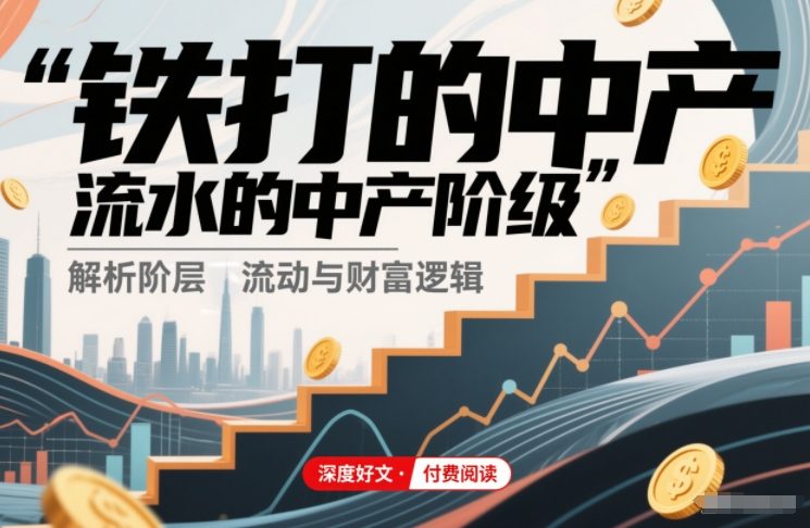 付费文章：铁打的中产，流水的中产阶级 – 战狼项目网_分享创业资讯_最新网络项目资源-生财有道