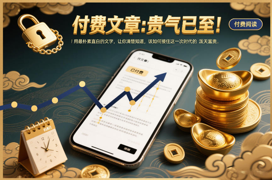 付费文章：贵气已至！用最朴素直白的文字，让你清楚知道，该如何接住这一次时代的泼天富贵 – 战狼项目网_分享创业资讯_最新网络项目资源-生财有道