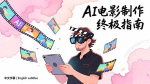 AI电影制作终极指南：从创意到成片，系统掌握智能影视全流程实战课（中英字幕） – 战狼项目网_分享创业资讯_最新网络项目资源-生财有道