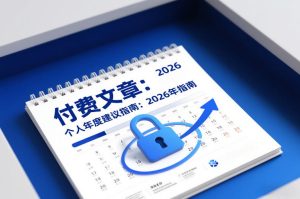 付费文章：个人年度建议指南：2026年指南 – 战狼项目网_分享创业资讯_最新网络项目资源-生财有道