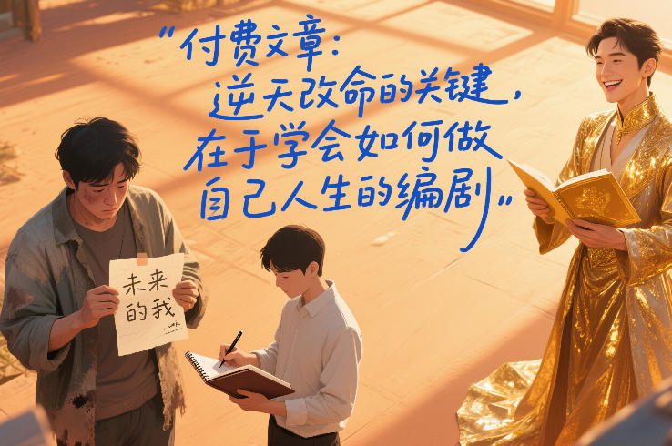 付费文章：逆天改命的关键，在于学会如何做自己人生的编剧 – 战狼项目网_分享创业资讯_最新网络项目资源-生财有道