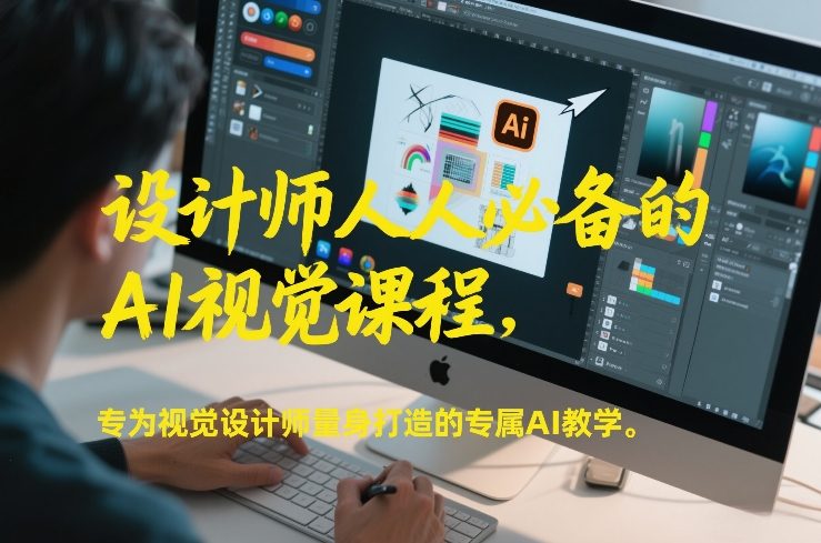 设计师人人必备的AI视觉课程，专为视觉设计师量身打造的专属AI教学 – 战狼项目网_分享创业资讯_最新网络项目资源-生财有道