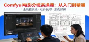ComfyUI电影分镜实操课：分镜一致性，全流程AI视频制作，零基础也能做专业分镜 – 战狼项目网_分享创业资讯_最新网络项目资源-生财有道