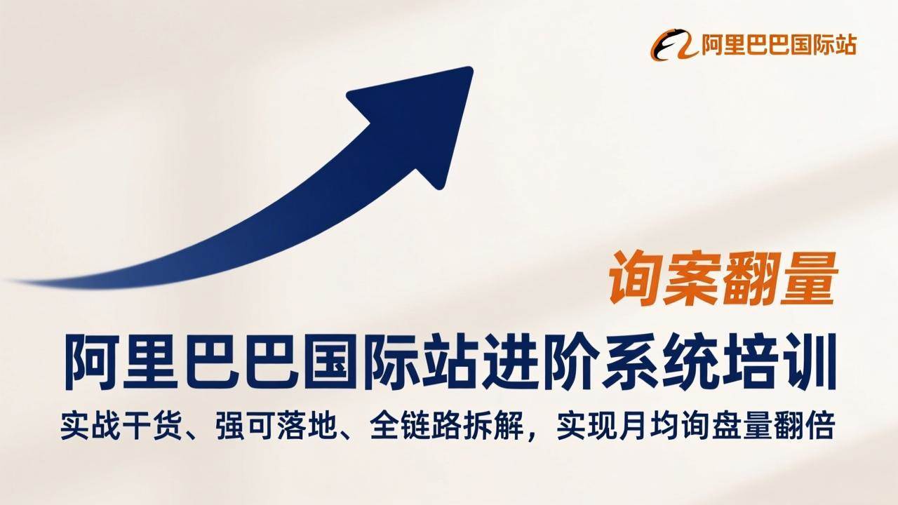 阿里巴巴国际站进阶系统培训，实战干货、强可落地、全链路拆解，实现月均询盘量翻倍 – 战狼项目网_分享创业资讯_最新网络项目资源-生财有道