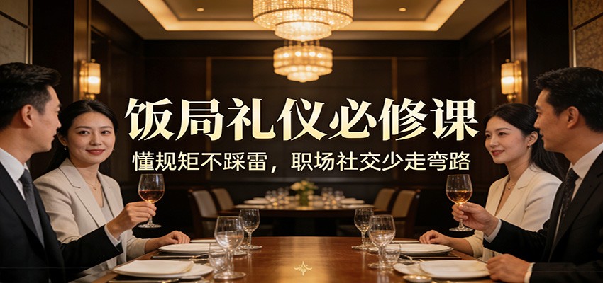 公众号收费文章：《饭局礼仪必修课：懂规矩不踩雷，职场社交少走弯路》 – 战狼项目网_分享创业资讯_最新网络项目资源-生财有道