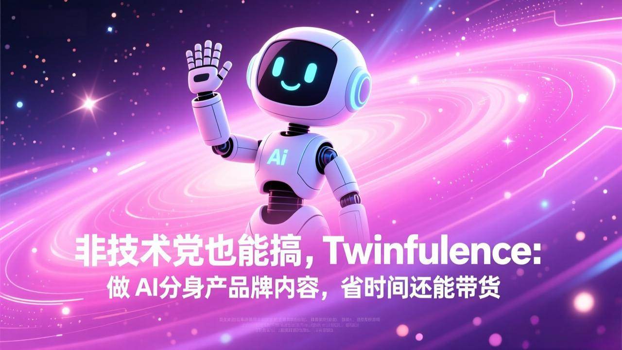 非技术党也能搞!Twinfluence:做 AI 分身产品牌内容,省时间还能带货 – 战狼项目网_分享创业资讯_最新网络项目资源-生财有道
