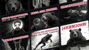 情绪放大镜-动物心理学爆款短视频课，文案公式、AI生图、多平台变现，14天复制20W粉 – 战狼项目网_分享创业资讯_最新网络项目资源-生财有道