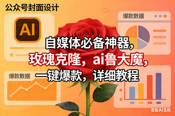 玫瑰克隆工具，ai鲁大魔，自媒体必备神器，一键爆款神器，详细教程。 – 战狼项目网_分享创业资讯_最新网络项目资源-生财有道